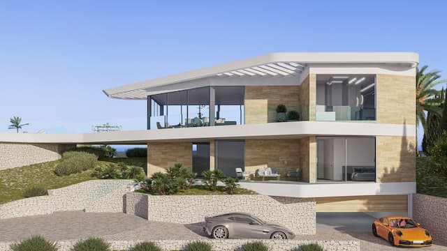 Villa with spectacular sea views located in Mar Azul, Jávea.