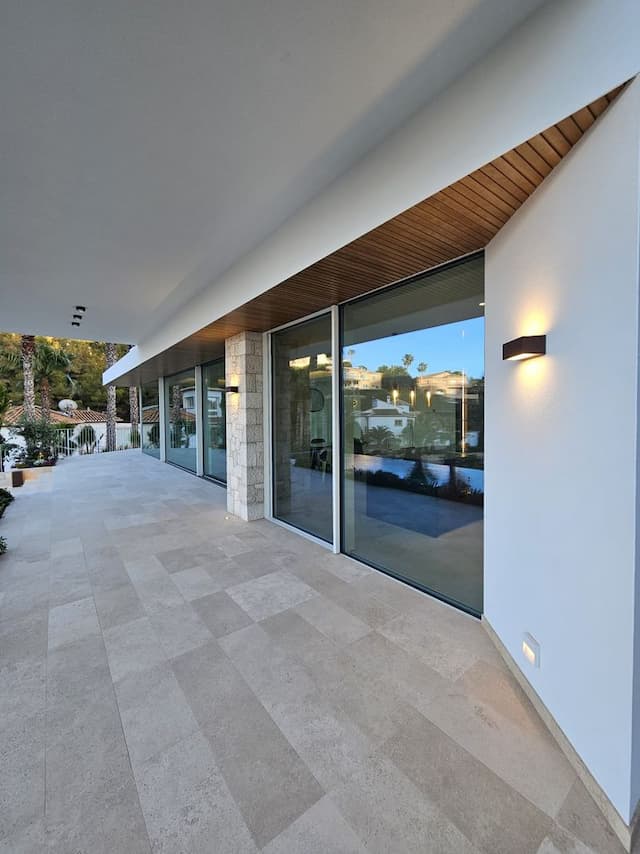 Modern style villa with sea views in Balcón al Mar, Jávea
