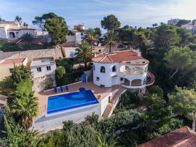 Villa with spectacular sea views in Cap Negre, Jávea.