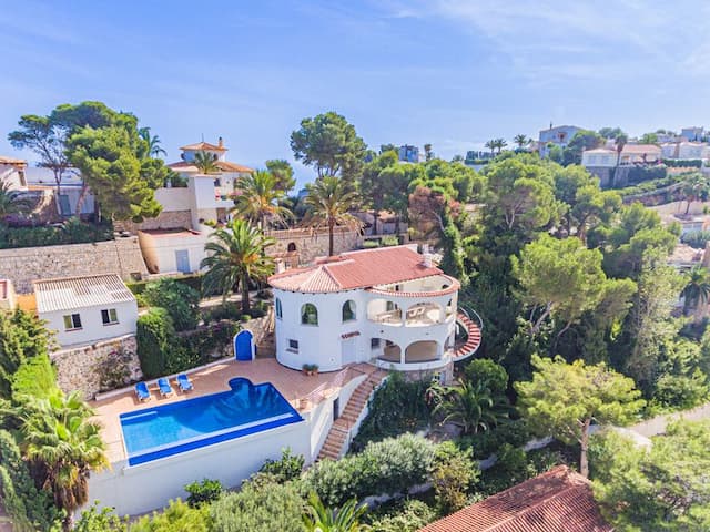Villa with spectacular sea views in Cap Negre, Jávea.
