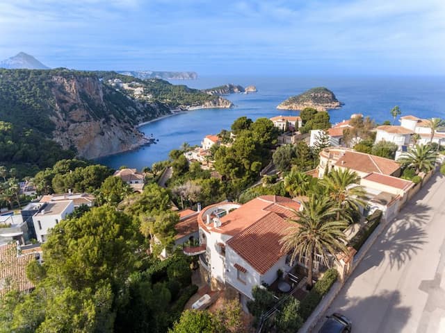 Villa with spectacular sea views in Cap Negre, Jávea.