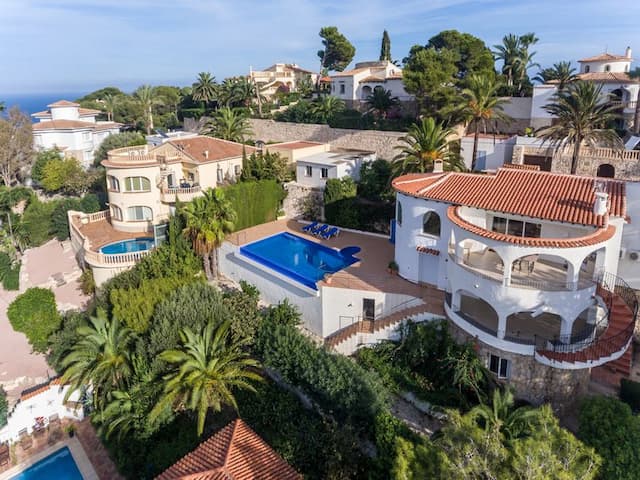 Villa with spectacular sea views in Cap Negre, Jávea.