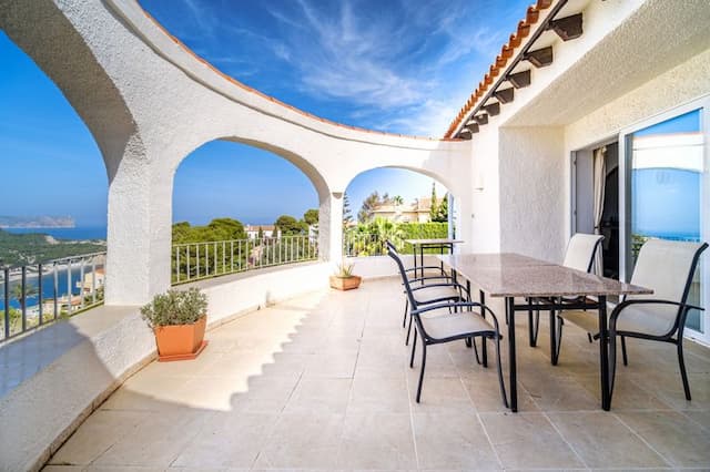 Villa with spectacular sea views in Cap Negre, Jávea.