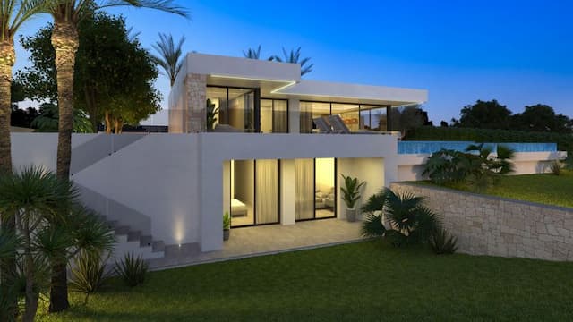 Exclusivo proyecto de villa moderna en Dénia (Alicante)