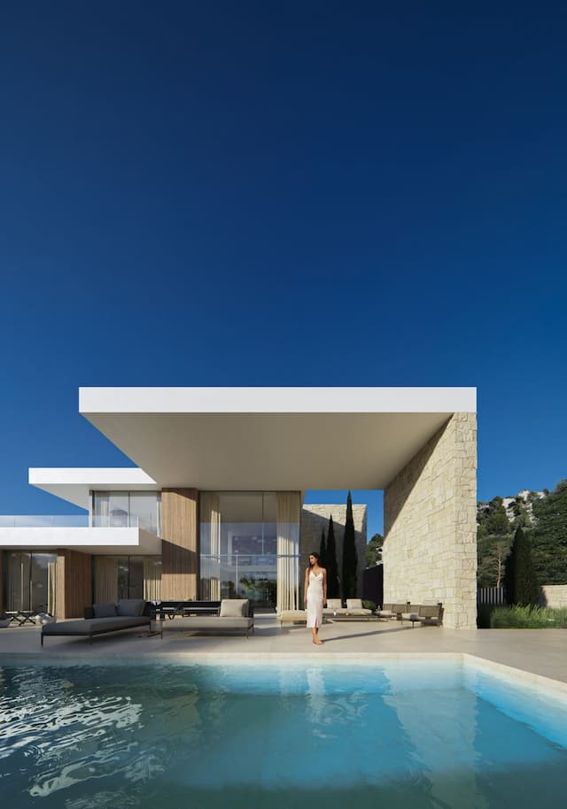 Exclusive nowoczesny projekt wsi w Teulada- Moraira (Alicante)