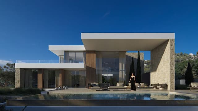 Exclusive nowoczesny projekt wsi w Teulada- Moraira (Alicante)