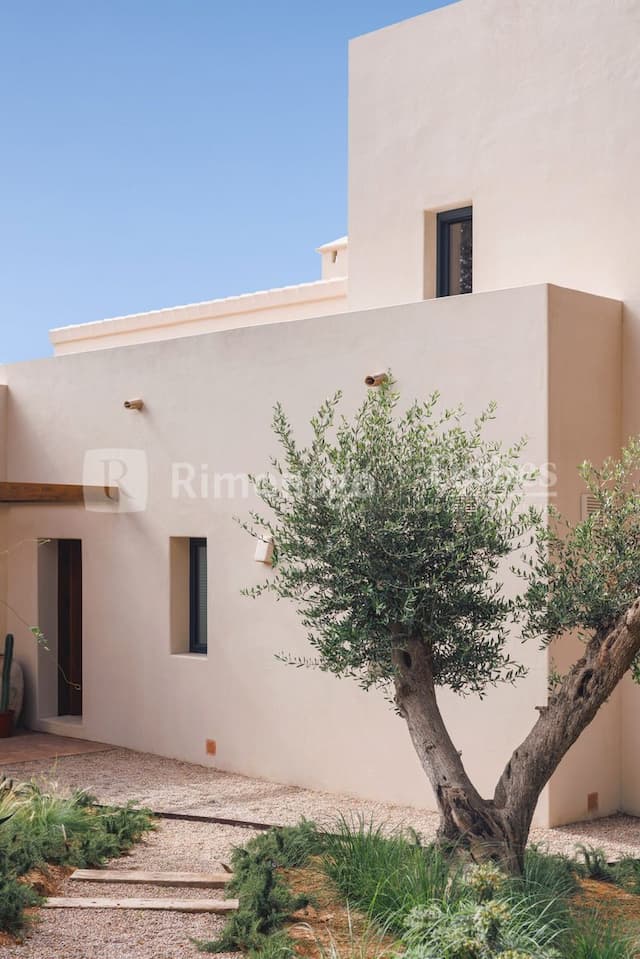 Luxus-Ibizastil-Villa mit Meerblick in Costa Nova Panorama, Jávea