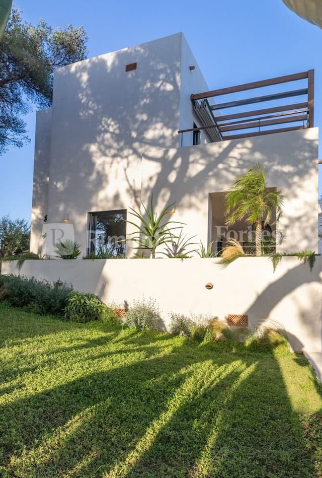 Luxus-Ibizastil-Villa mit Meerblick in Costa Nova Panorama, Jávea