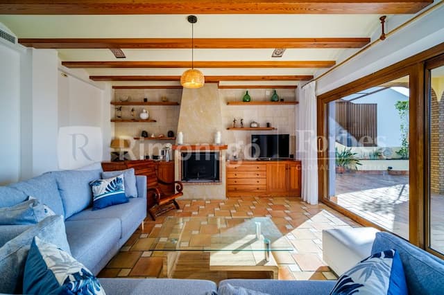 Villa de style méditerranéen avec vue sur la mer à Moraira, Alicante, à quelques mètres de la plage de Portet