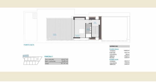 Proyecto de villa moderna situada en la zona de San Juan de Dénia (Alicante)