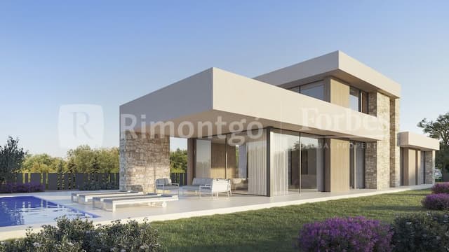 Proyecto de villa moderna situada en la zona de San Juan de Dénia (Alicante)