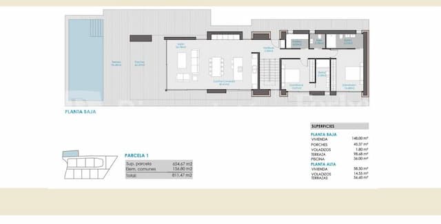 Proyecto de villa moderna situada en la zona de San Juan de Dénia (Alicante)