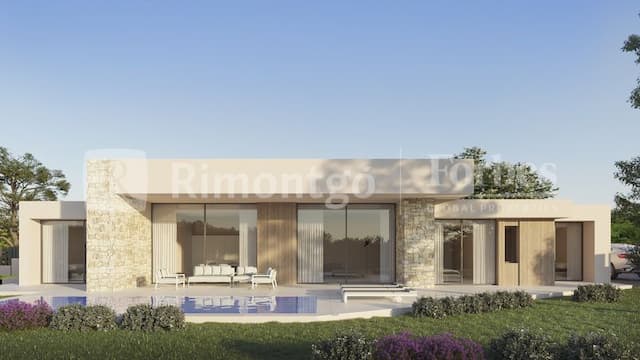 Współczesny projekt wsi zlokalizowany w rejonie São João, w Dénii (Alicante)