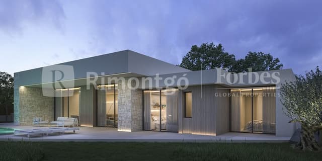 Współczesny projekt wsi zlokalizowany w rejonie São João, w Dénii (Alicante)