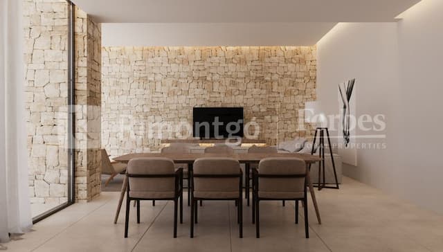 Villa design moderne en design, située dans la zone de San Juan de Dénia (Alicante)