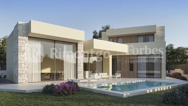 Villa design moderne en design, située dans la zone de San Juan de Dénia (Alicante)