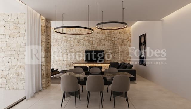 Villa design moderne en design, située dans la zone de San Juan de Dénia (Alicante)