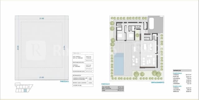 Modern villa project located in the area of San Juan, Dénia (Alicante)