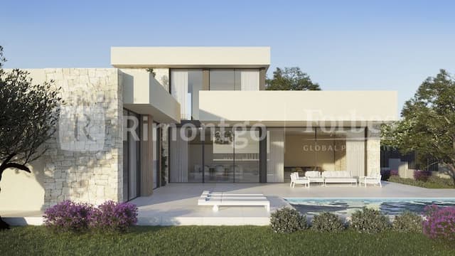Contemporary design villa project in the area of San Juan, Dénia (Alicante)
