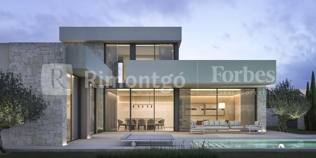 Contemporary design villa project in the area of San Juan, Dénia (Alicante)