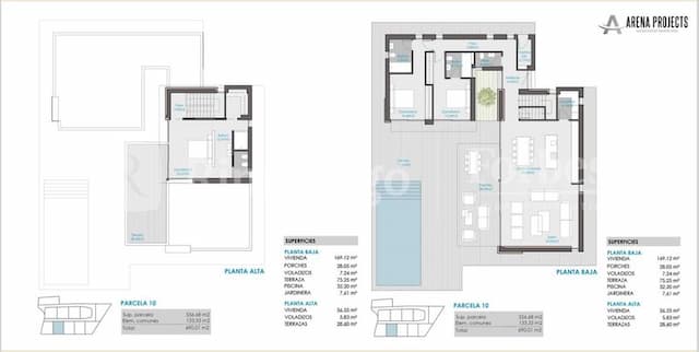 Contemporary design villa project in the area of San Juan, Dénia (Alicante)