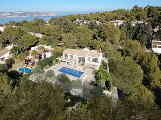 Proyecto de villa de estilo mediterráneo en la zona del Portichol, Jávea, Alicante