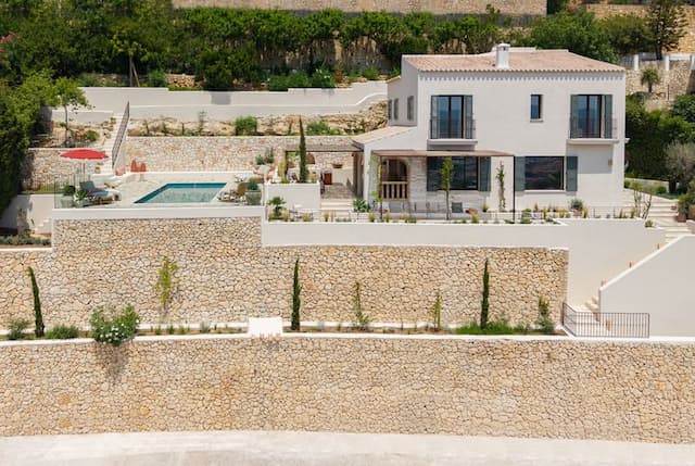 Mediterranean style villa project in the urbanization La Corona, Jávea (Alicante).