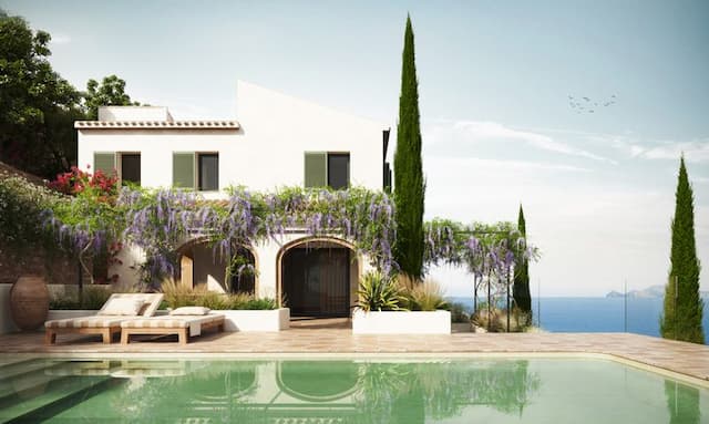 Mediterranean style villa project in the urbanization La Corona, Jávea (Alicante).