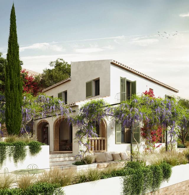 Mediterranean style villa project in the urbanization La Corona, Jávea (Alicante).