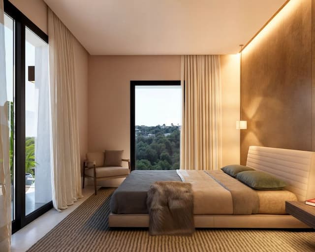 Villa dans la construction de style Ibiza/Méditerranéen dans l'urbanisation Racó de Nadal à Benitachell, Alicante