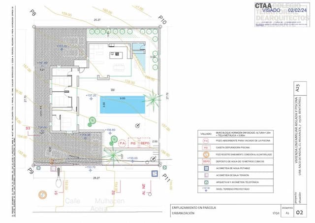 Villa dans la construction de style Ibiza/Méditerranéen dans l'urbanisation Racó de Nadal à Benitachell, Alicante