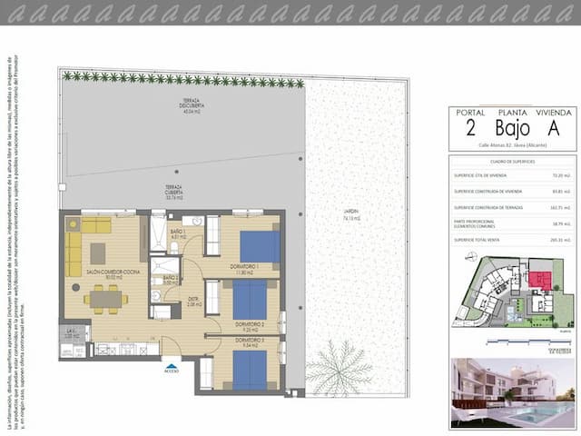 New build apartment in Cala Blanca, Jávea (Alicante)