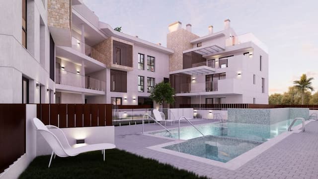 Brand-new ground floor apartment in Cala Blanca, Jávea (Alicante)