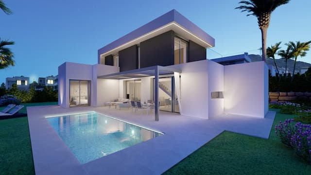 Neubauvilla zum Verkauf in Sierra Cortina, Benidorm