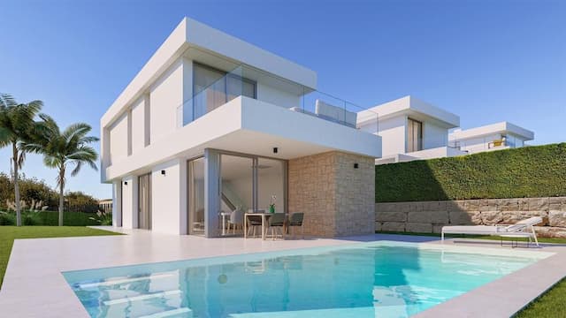 Modern new build villa in Sierra Cortina, Benidorm