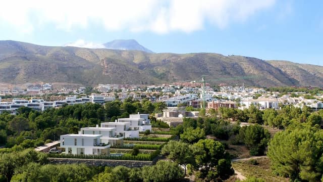 Modern new build villa in Sierra Cortina, Benidorm