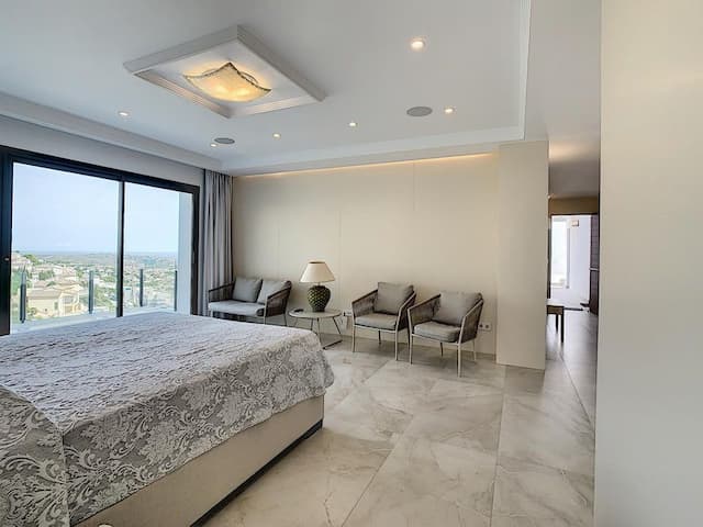 Villa de style moderne avec vue sur la mer à Cumbre del Sol, Benitachell (Alicante)