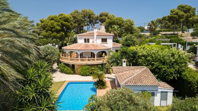 Mediterrane villa op loopafstand van het strand in Portichol, Jávea.