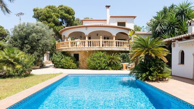Mediterrane villa op loopafstand van het strand in Portichol, Jávea.