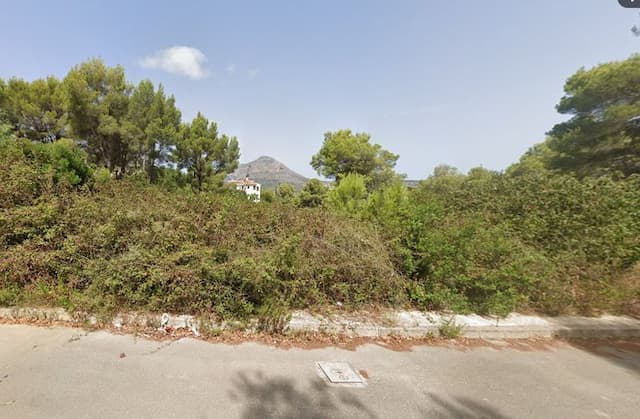 Villa en construcción con vistas abiertas al Montgó en Rafalet, Jávea