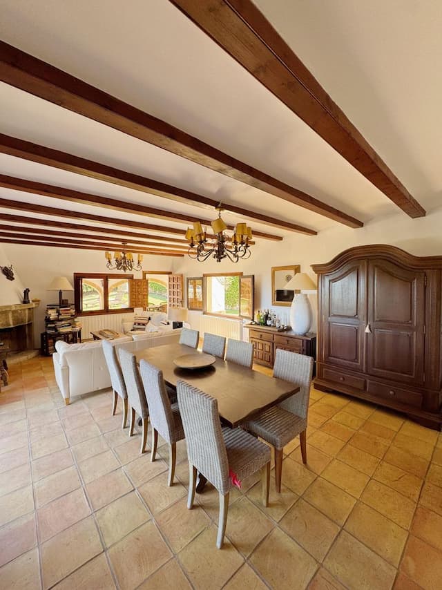 Villa de style méditerranéen avec vue sur la mer à Tosalet, Jávea