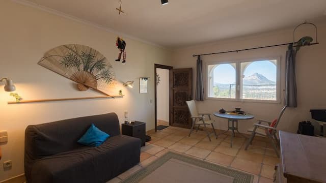 Mediterranean villa in the prestigious Portichol area of Jávea with panoramic views of Jávea Bay and Cabo de San Antonio.