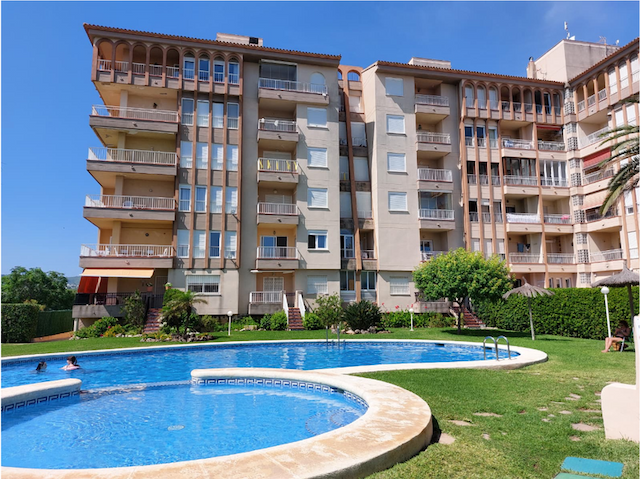 Appartement aan het strand met uitzicht op zee in Arenal, Jávea