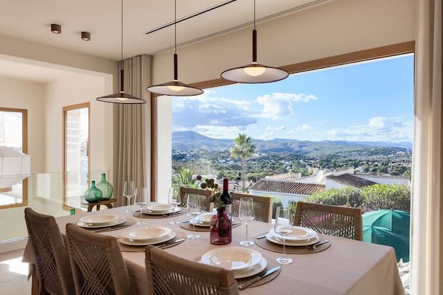 Renovierte Villa mit Panoramablick in Balcón al Mar, Jávea