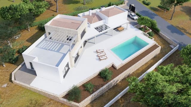 Działka z licencją budowlaną i projektem domu w rejonie Montgó, Jávea