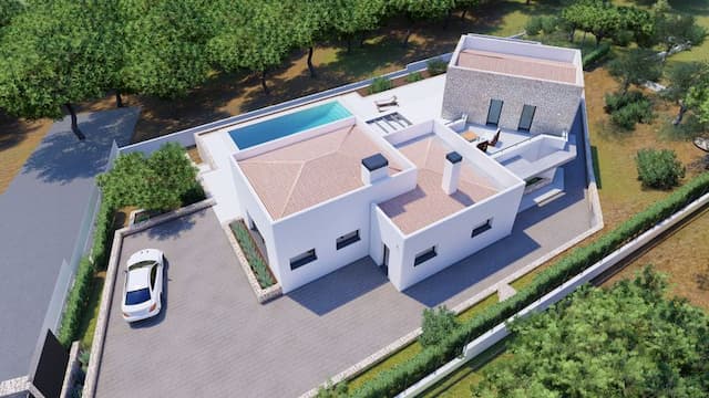 Działka z licencją budowlaną i projektem domu w rejonie Montgó, Jávea