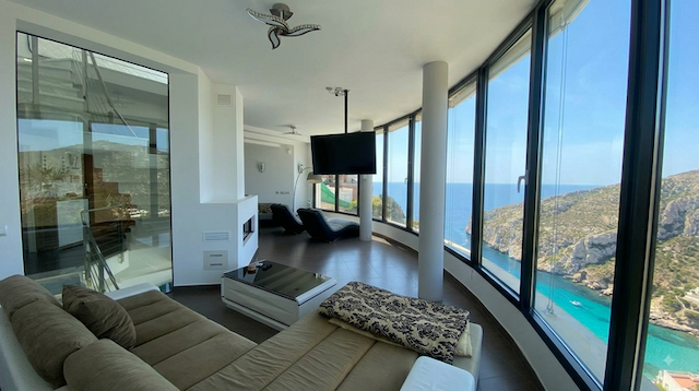 Villa con vistas al mar en Granadella, Jávea