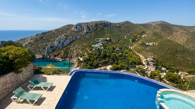 Villa con vistas al mar en Granadella, Jávea