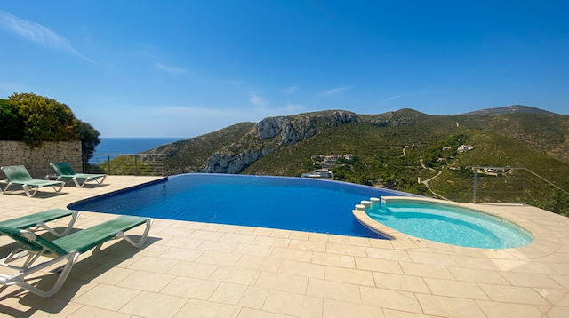 Villa con vistas al mar en Granadella, Jávea