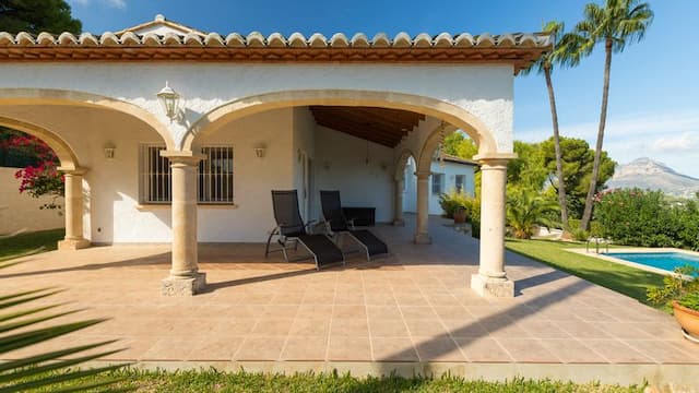 Single-storey villa with panoramic views in Adsubia, Jávea (Alicante)